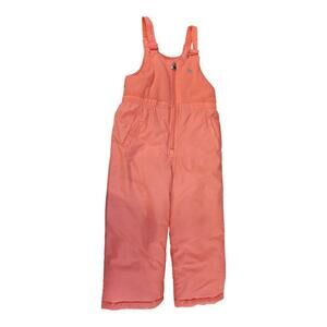 OshKosh B'gosh kids snow Bib overalls bright pink sz 4T winter